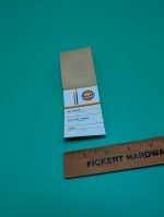 Two Vintage Gulf Service Record Tabs - Image 2
