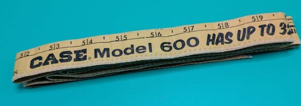 Vintage Case Combine Measure Tape