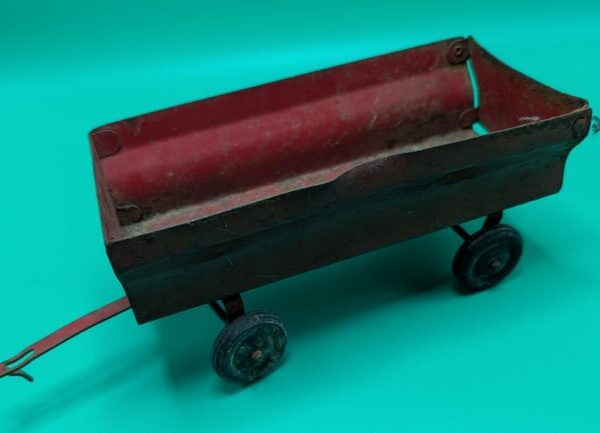 Vintage Metal Cart Toy