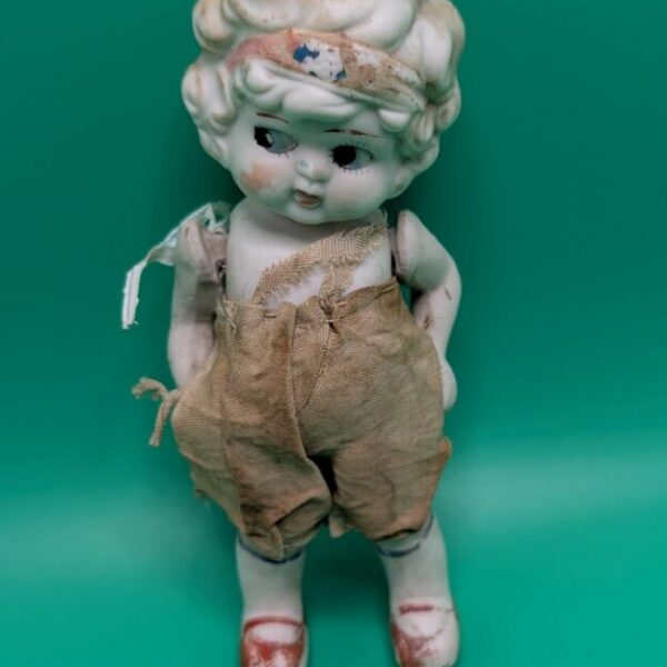 Porcelain Flapper/Kewpie Style Doll